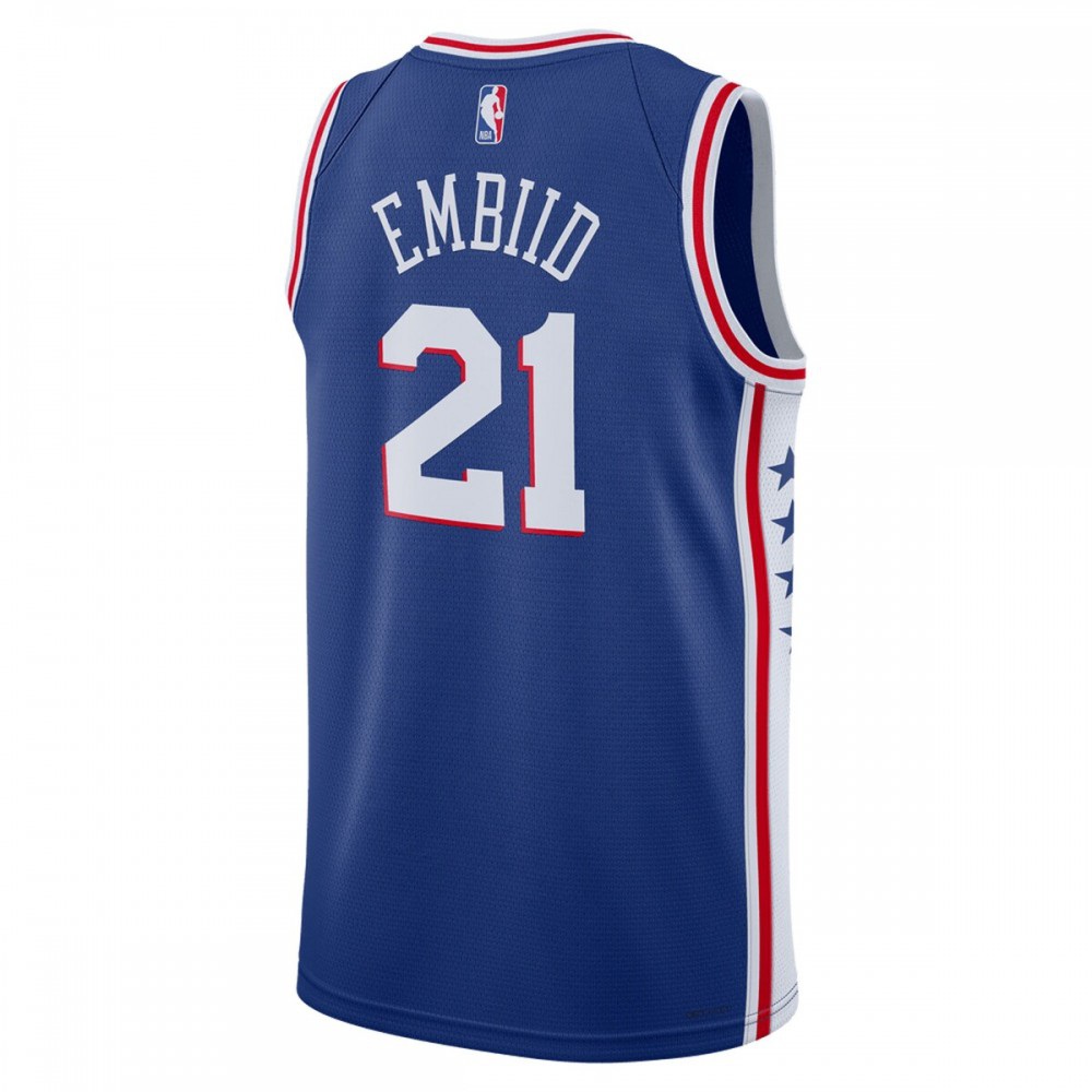 Joel Embiid Philadelphia 76ers Unisex 2022/23 Swingman Jersey - Icon Edition - Royal-Pro Kit Vault | Brand New 26/27 Sports Jerseys